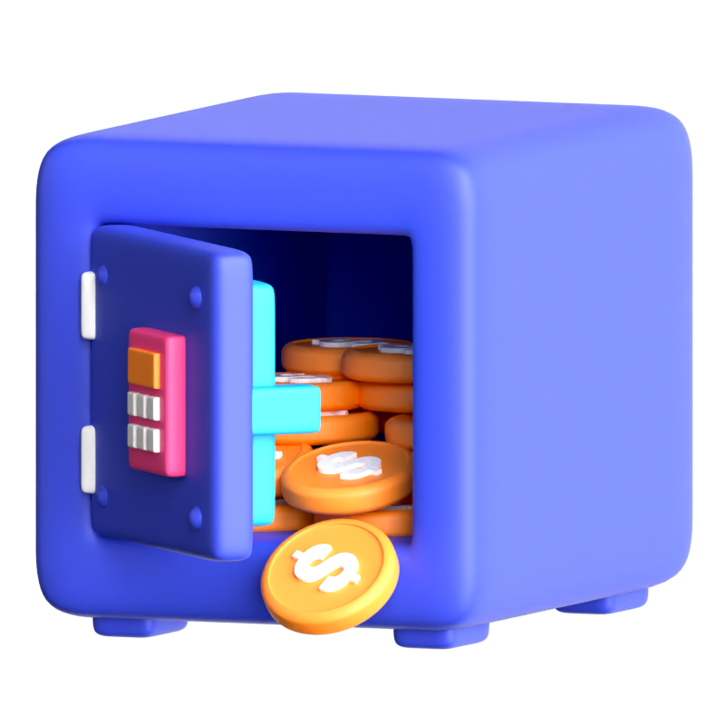 Safety Box 3D Icon