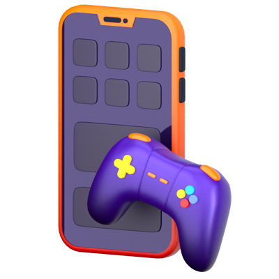 Mobile Game 3D Icon 3D Graphic