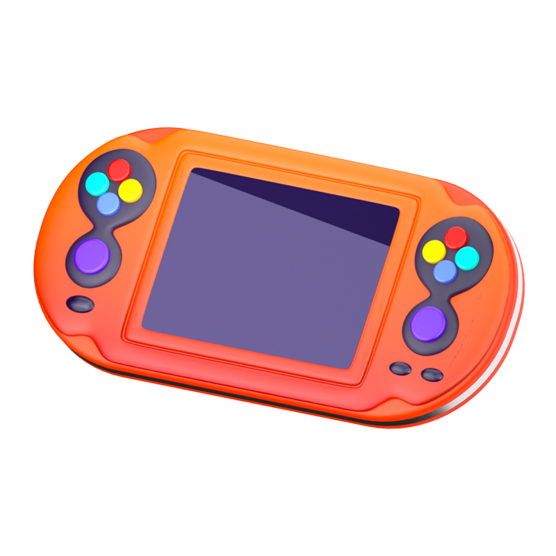 Portable Console Game 3D Icon 3D Graphic