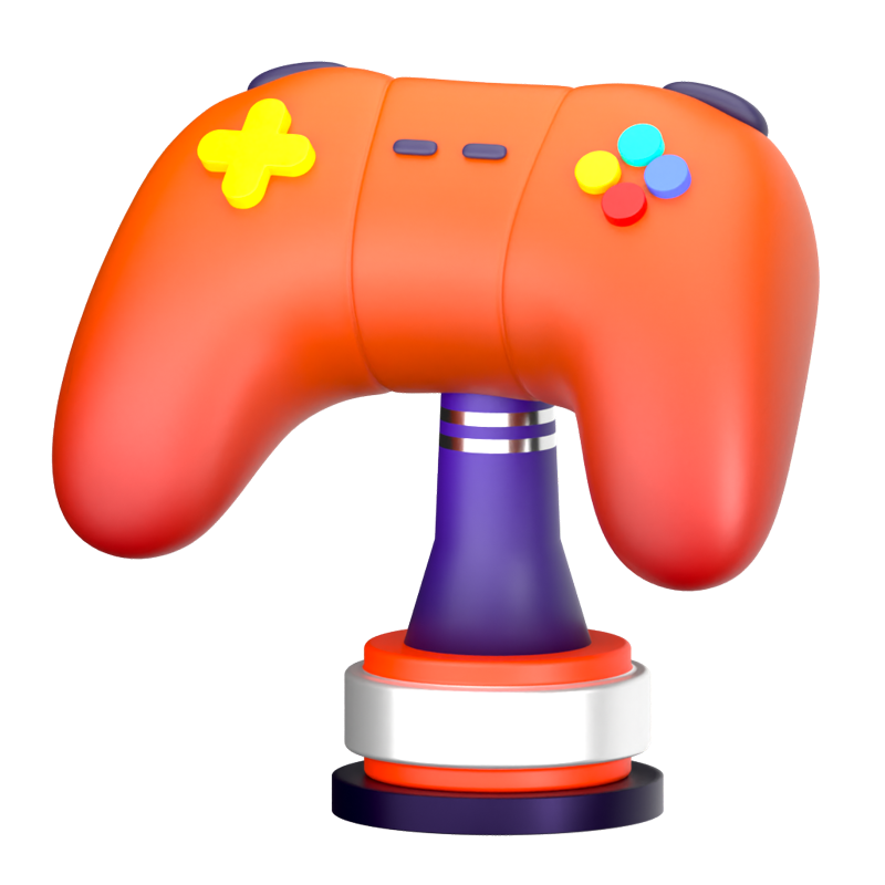 Game Trophy 3D Icon