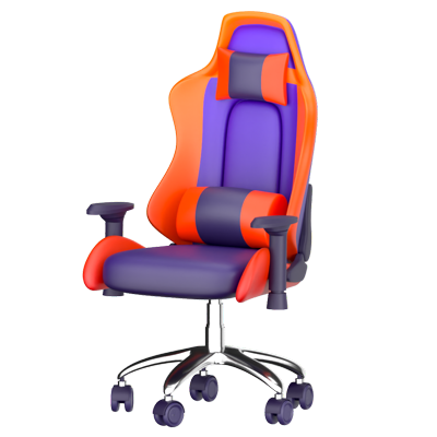 Gaming Chair 3D Icon 3D Graphic