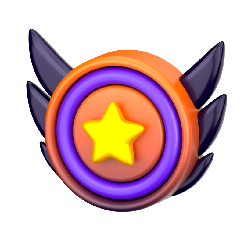 Badge Game 3D Icon