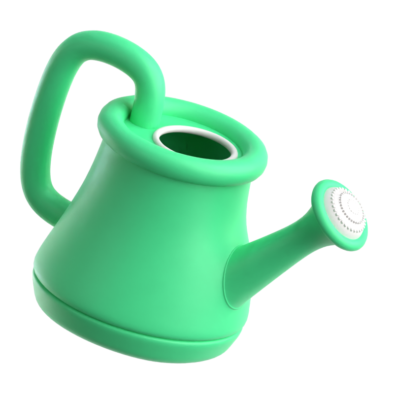 Watering Can 3D Icon