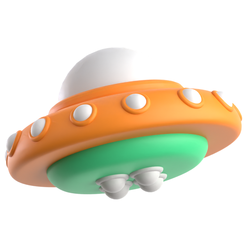 UFO 3D アイコン 3D Graphic