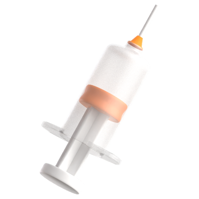 Syringe 3D Icon 3D Graphic