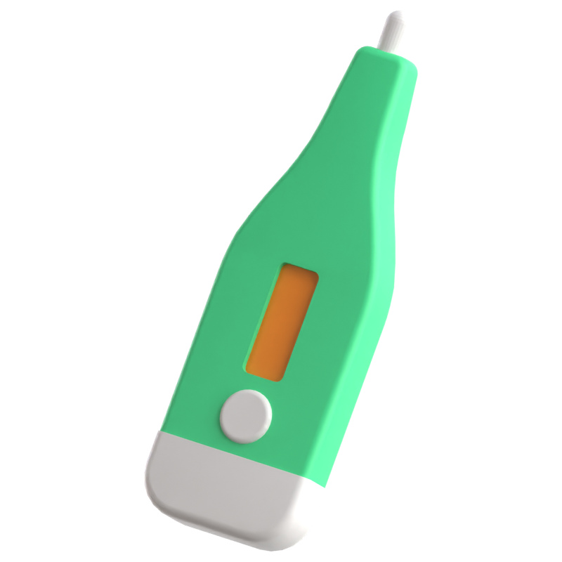 Thermometer 3D Icon 3D Graphic