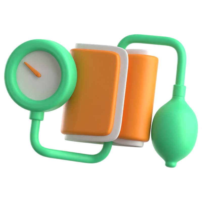 Blood Pressure 3D Icon 3D Graphic