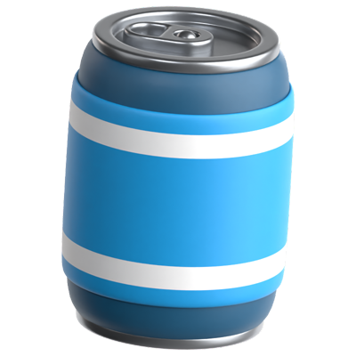 Soda Can 3D Icon 3D Graphic