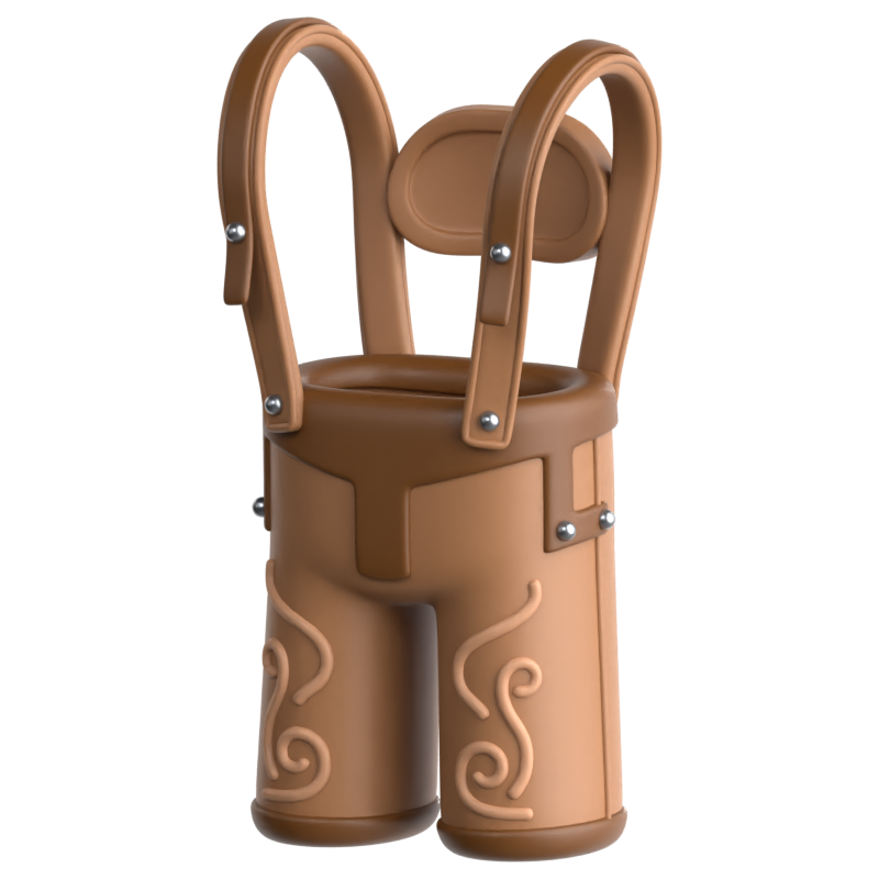 Lederhosen 3D Icon