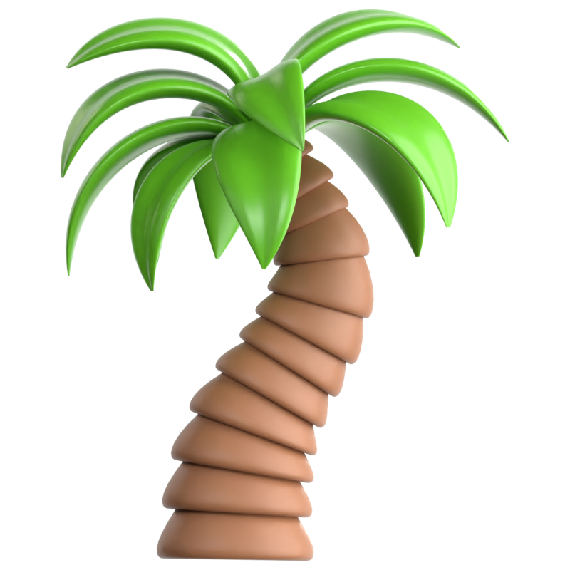 Palm Tree 3D Icon