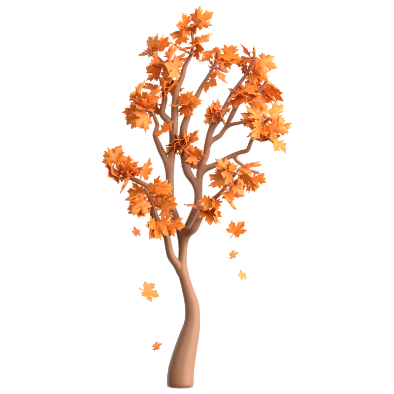 Maple Tree 3D Icon