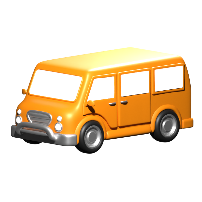 Van 3D Icon