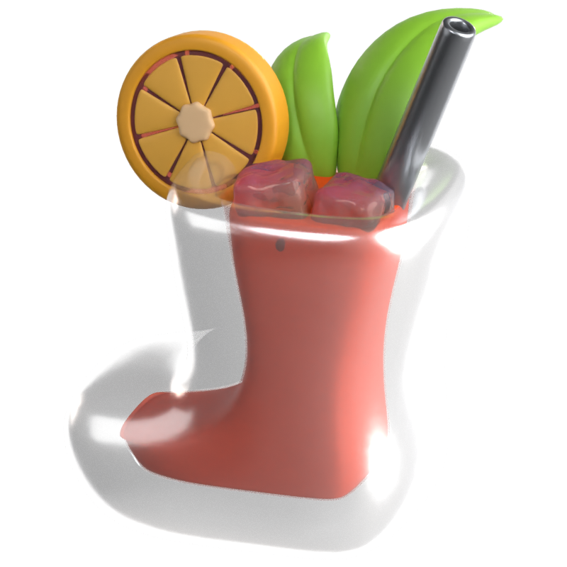 Boot Mug 3D Icon 3D Graphic