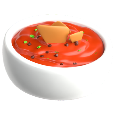 Salsa 3D-Symbol 3D Graphic