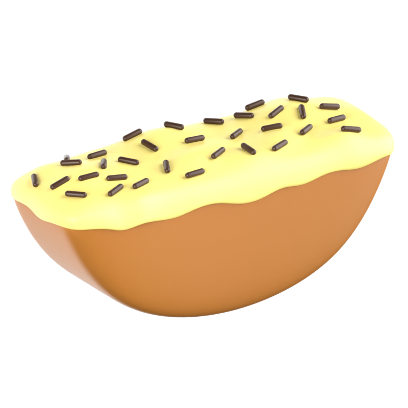 Kue Pukis 3D Icon