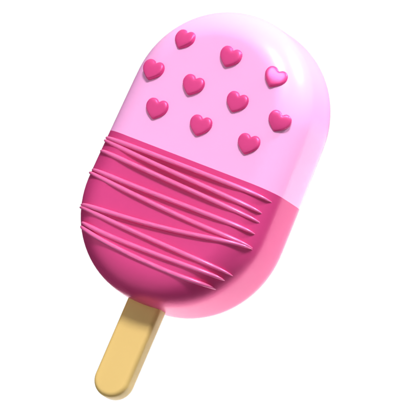 Icono 3D de Cakesicles