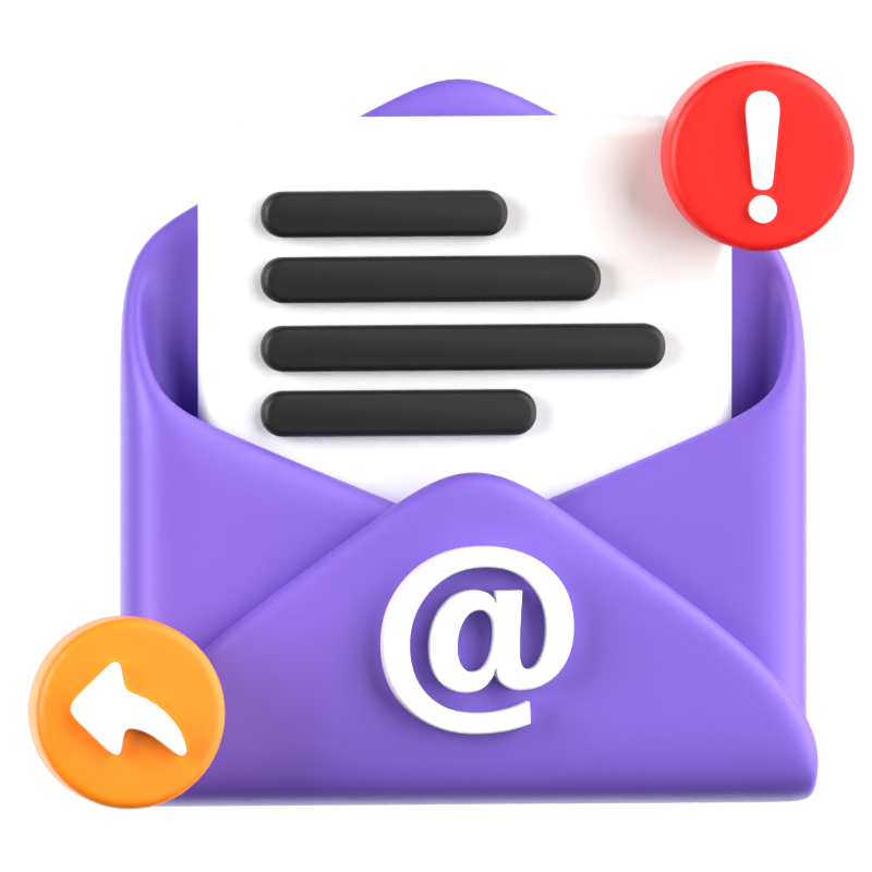 Email Marketing 3D Icon 3D Graphic