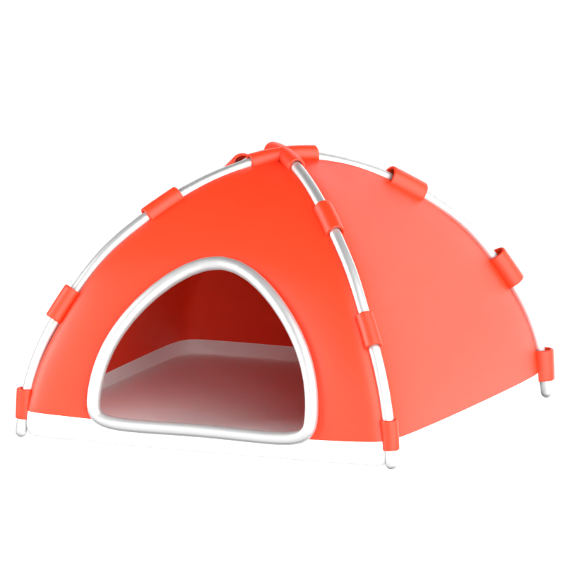 Ícone 3D da Tenda Dome 3D Graphic