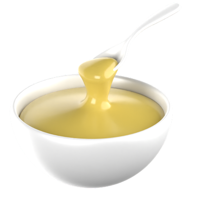 Condensed Milk 3D Icon 3D Graphic