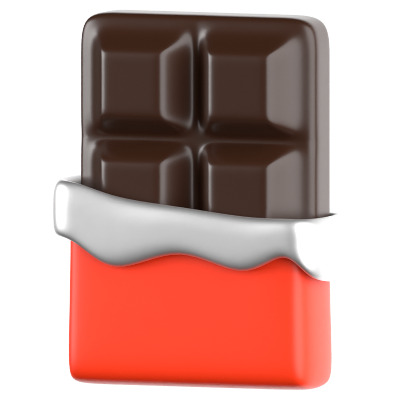 Chocolate 3D Icon