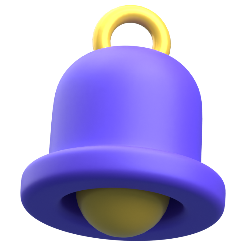 Notification 3D Icon