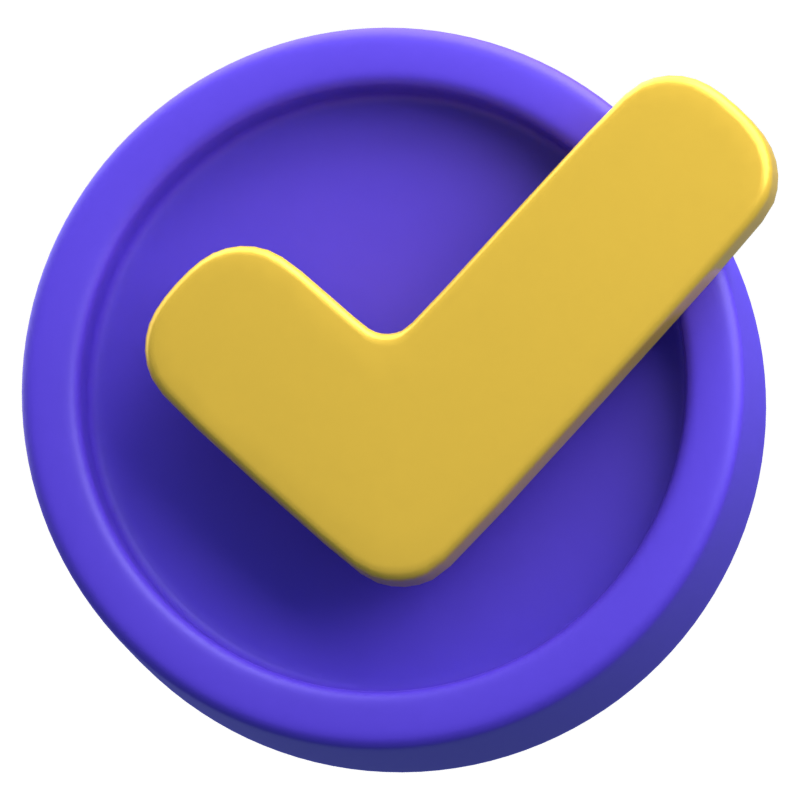 Checklist 3D Icon 3D Graphic