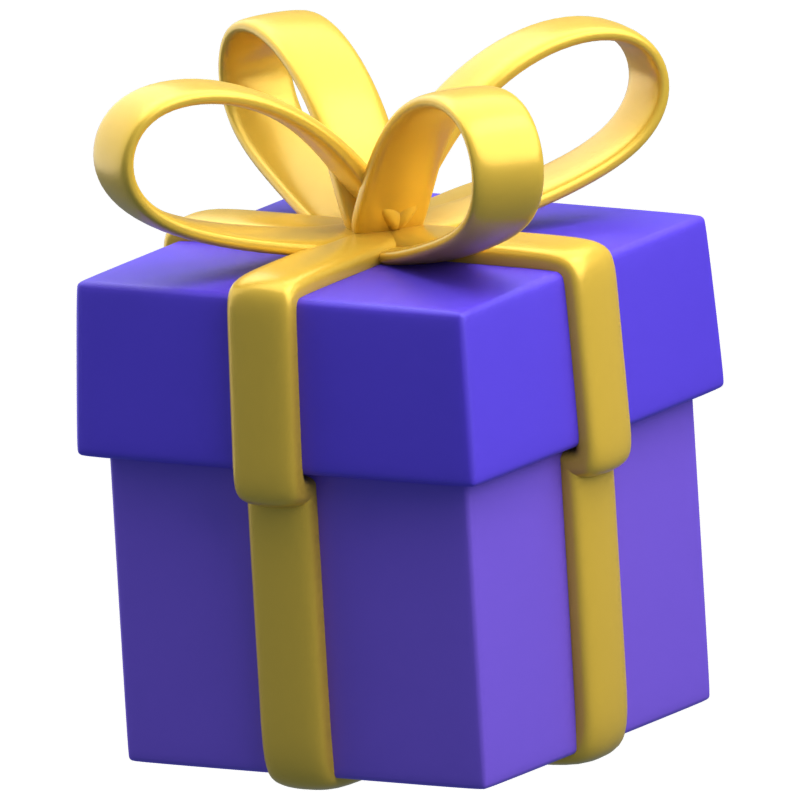 Gift 3D Icon 3D Graphic