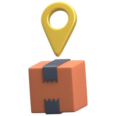 Delivery Track 3D Icon 3D Graphic