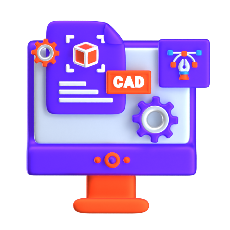 コンピュータ支援デザイン 3D アイコン