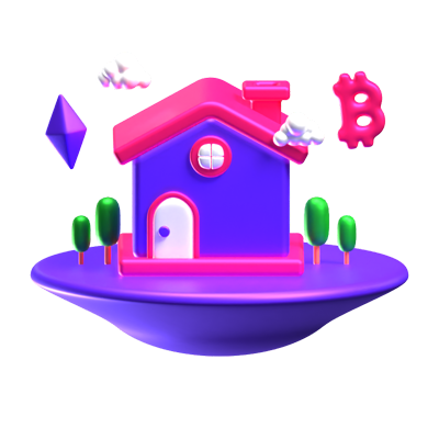 VR Home 3D Icon 3D Graphic