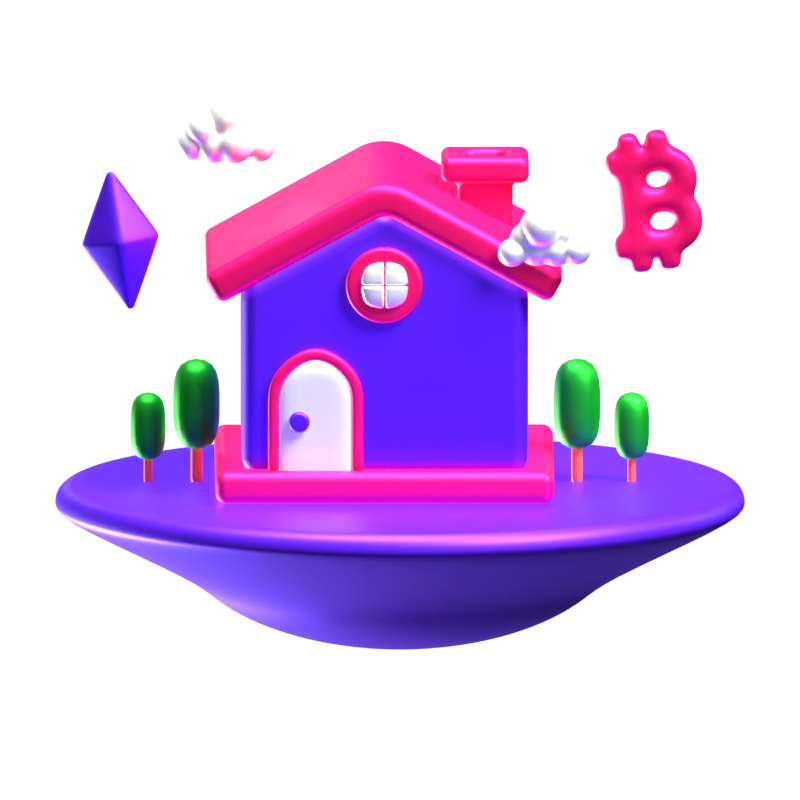 VR Home 3D Icon