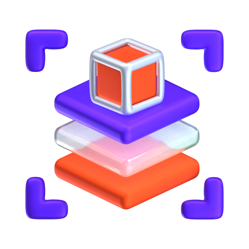 Layers 3D Icon