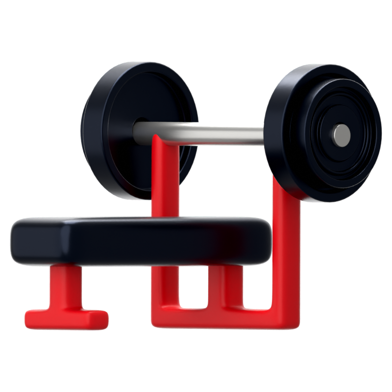 Chest Bench 3D Icon 3D Graphic