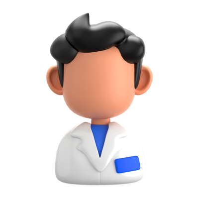 Doctor Male 3D Icon 3D Graphic