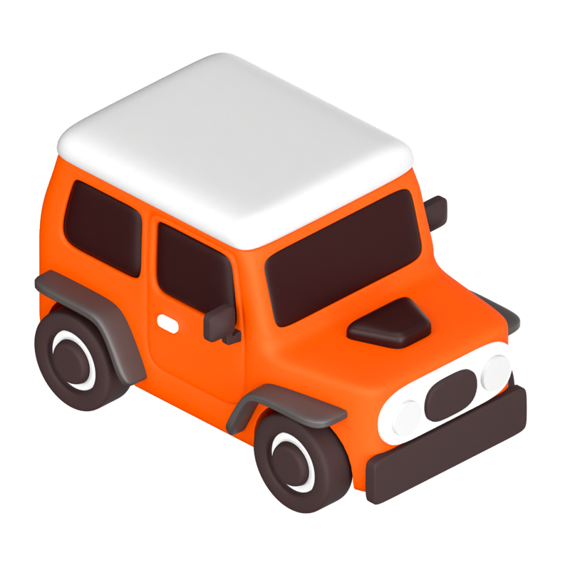 Jeep Icono 3D 3D Graphic