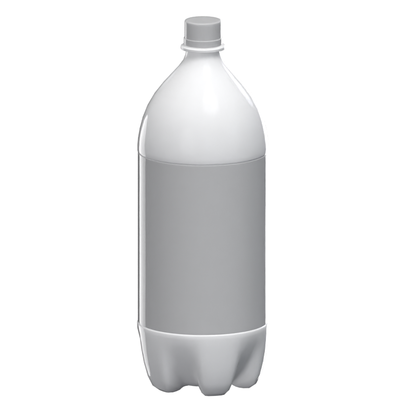 Softdrink Soda Bottle 3D Model