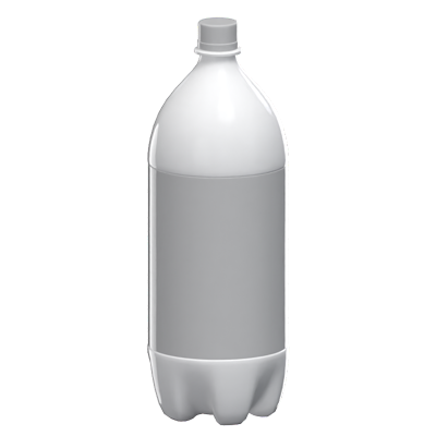 Softdrink Soda Bottle 3D Model 3D Graphic