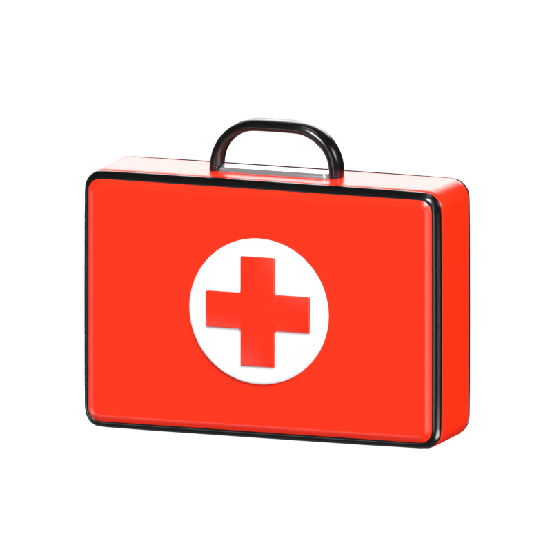 3D First Aid Kit Emergency Preparedness