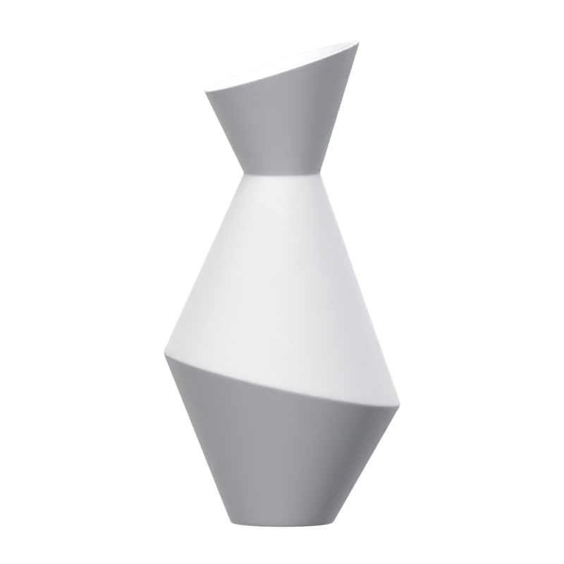 Modelo 3D de vaso de cerâmica minimalista e elegante