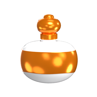 3D Cologne Bottle Refreshing Fragrance In Stylish Design 3D Graphic