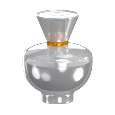 Luxurious & Elegant Perfume Bottle 3D Model 3D Graphic