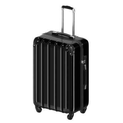 3D Large Suitcase 3D Graphic