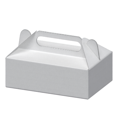 Box With Handle And Side Lock 3D Model 3D Graphic
