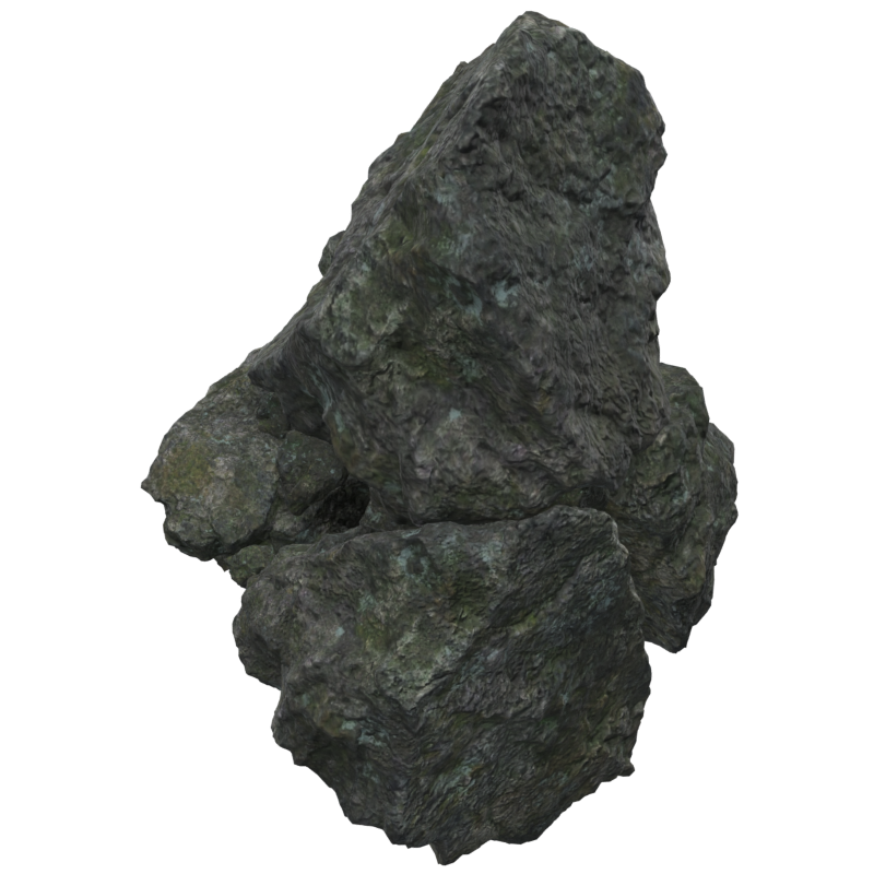 Big Natural Stone 3D Model