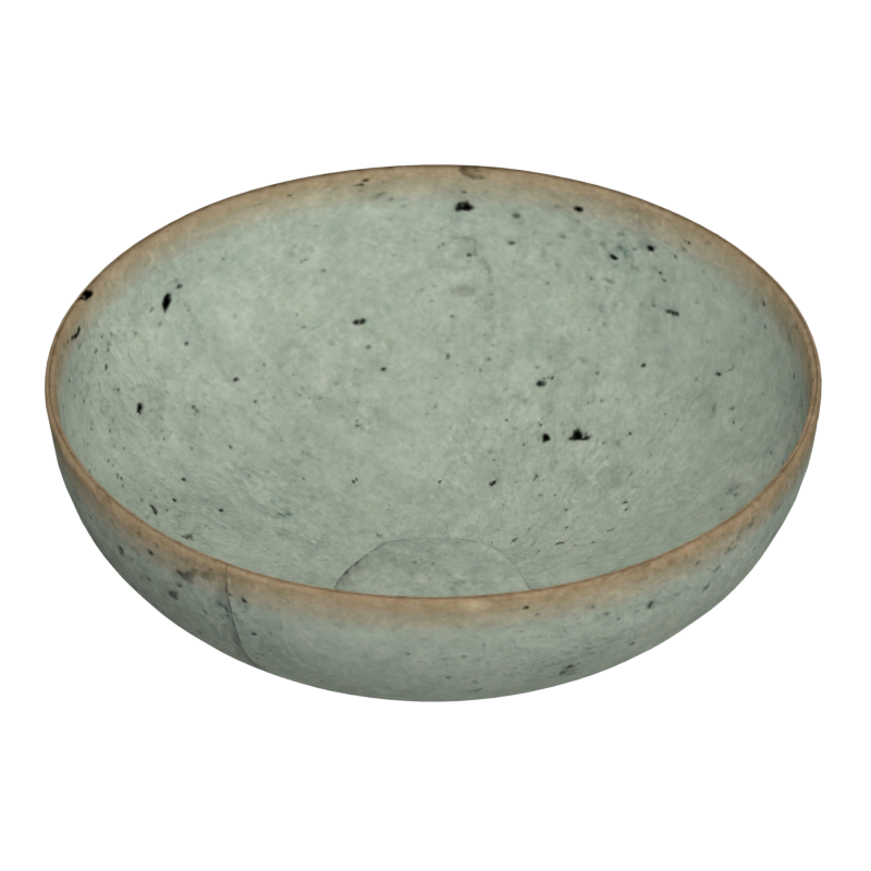 Medium Size Ceramic Bowl 3D Model