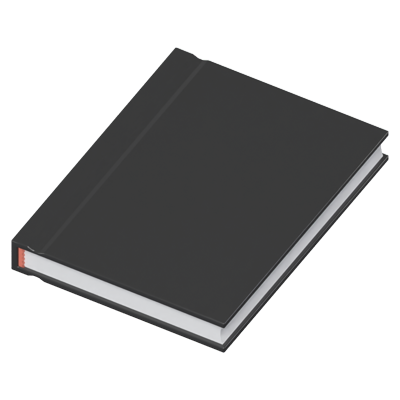 Notebook Closed A8 3D Model 3D Graphic