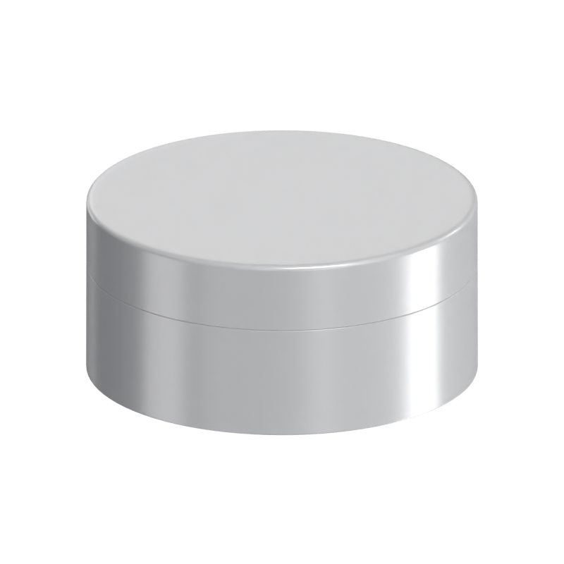 3D Round Shaped Tin Can Model 3D Graphic