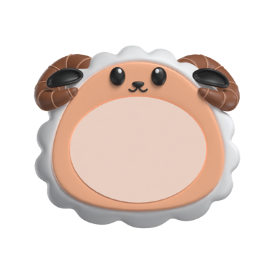 3D Sheep Shape Animal Frame    3D Graphic