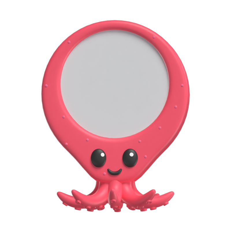 3D Octopus Shape Animal Frame    3D Graphic