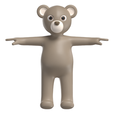 Bear 3D Graphic
